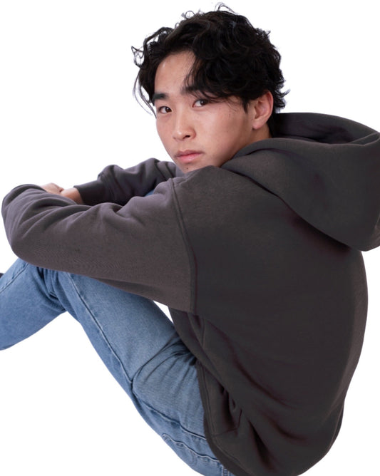 DEO GLORIA | Refined | Grey Hoodie