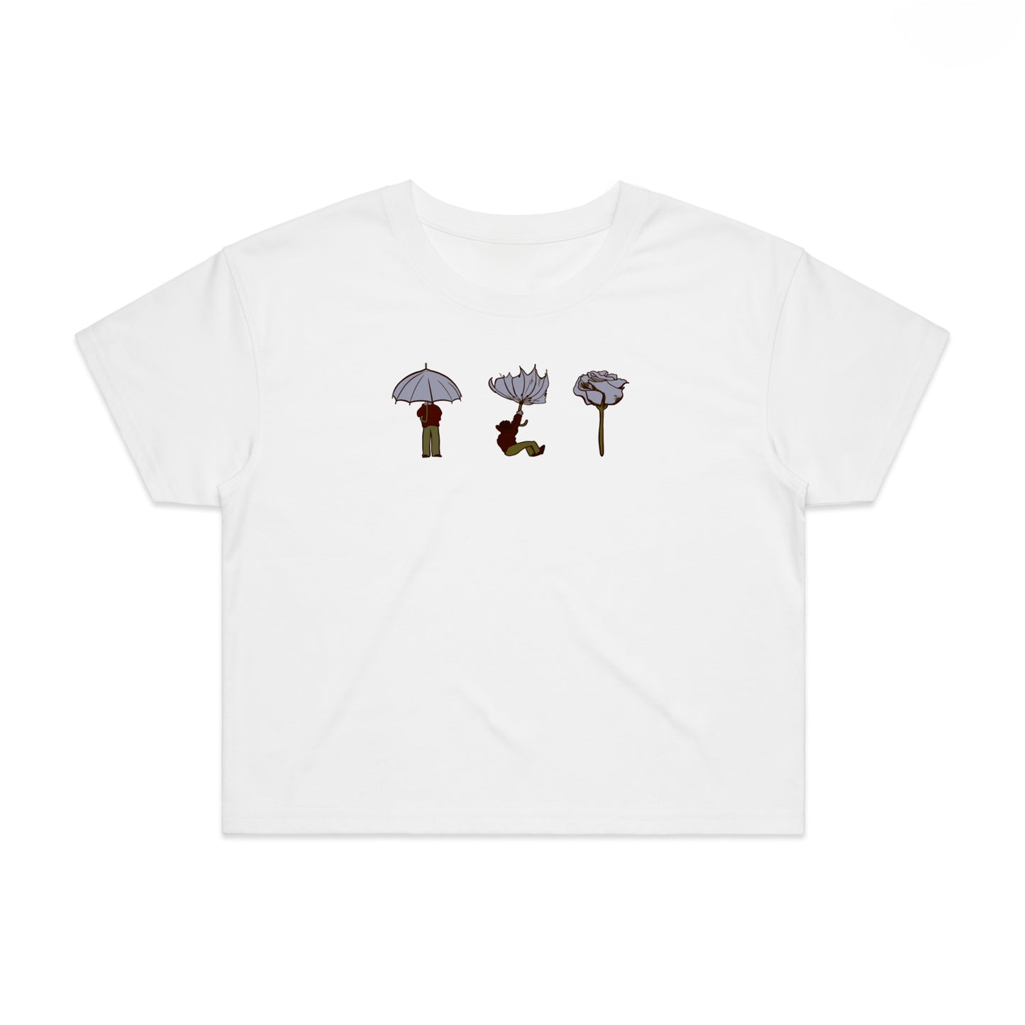DEO GLORIA | Through All Things | Cropped Tee