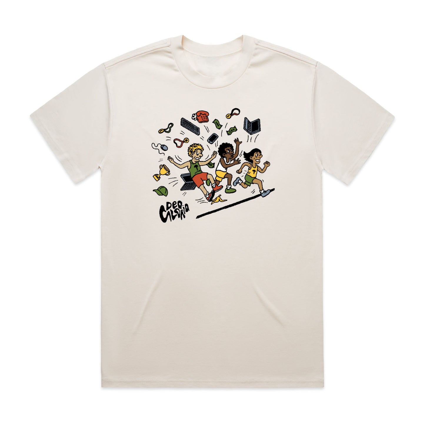 DEO GLORIA | THROW&RUN | Heavy Tee