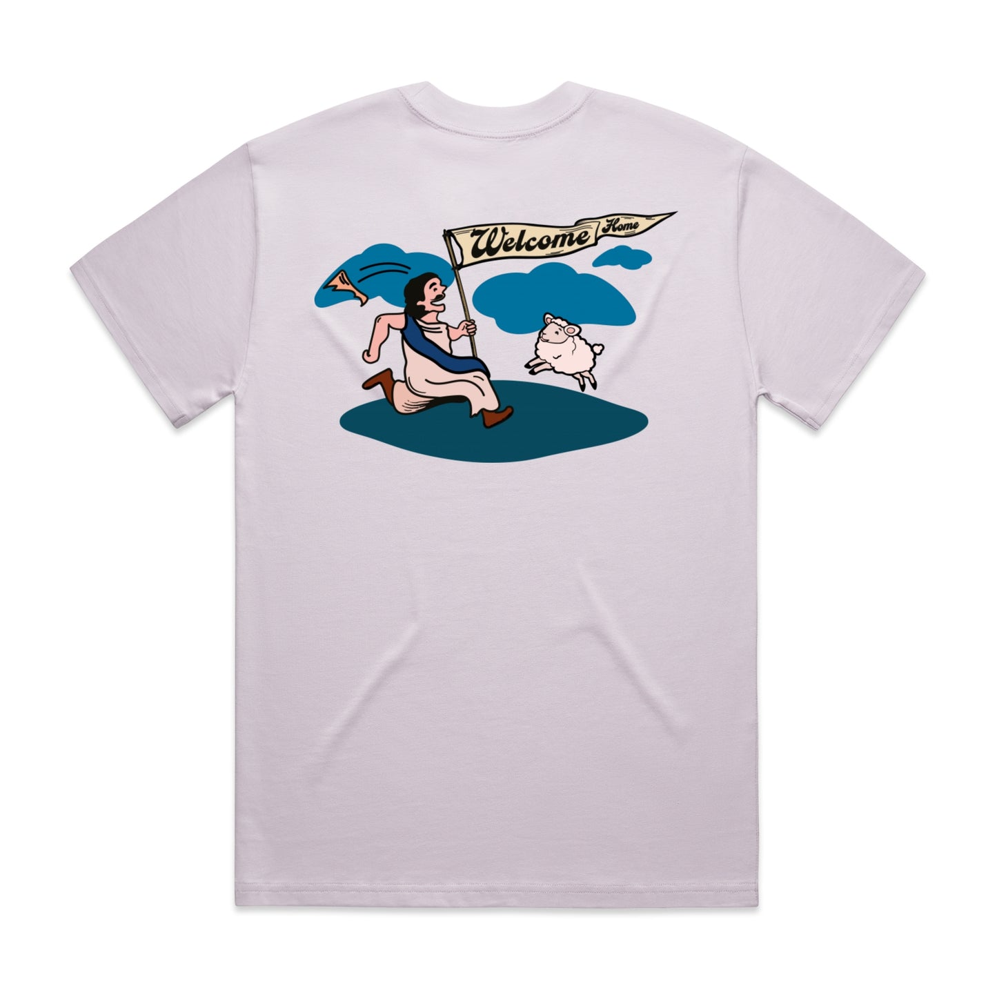 DEO GLORIA | Welcome Home | Men's Heavy Tee | 5 Colours