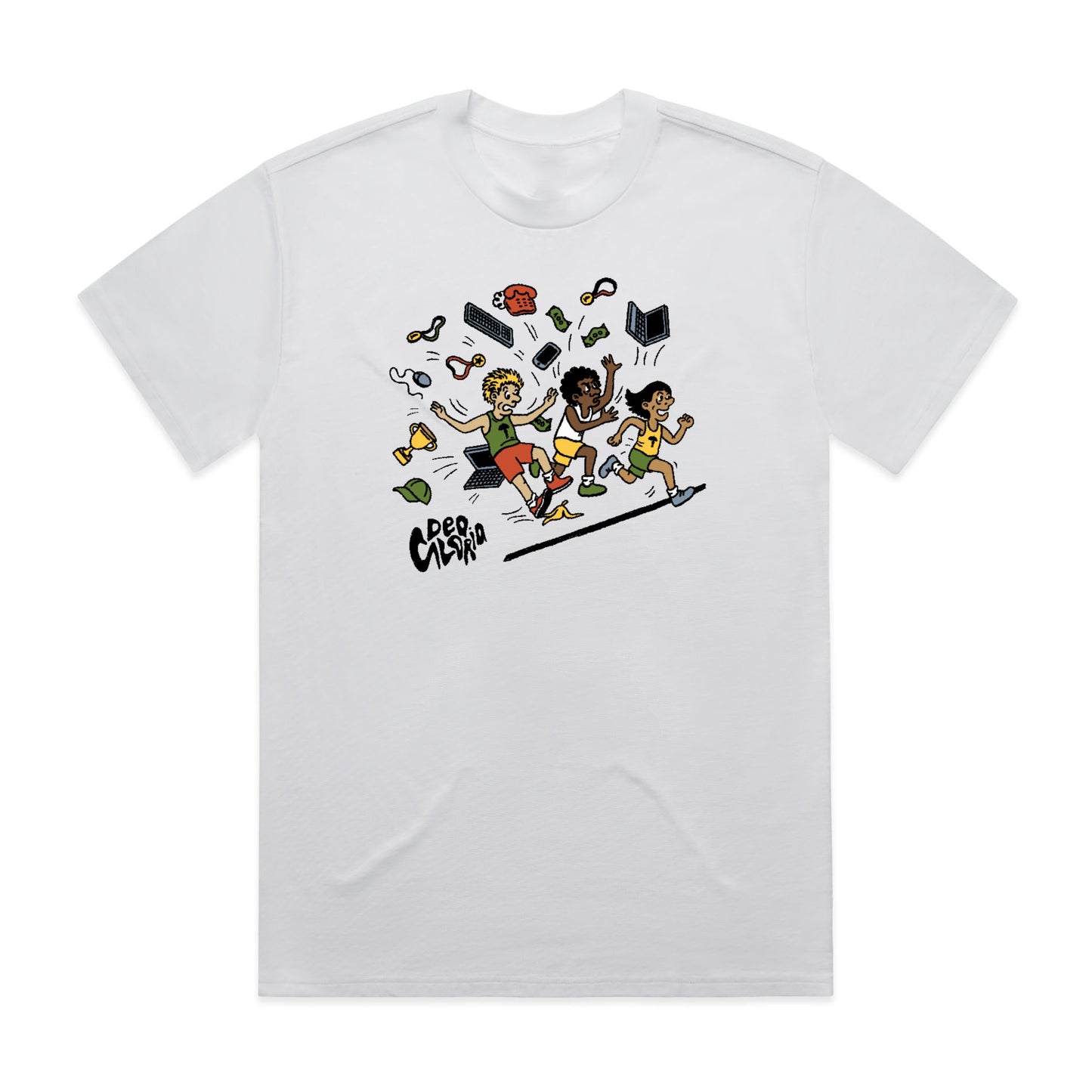 DEO GLORIA | THROW&RUN | Heavy Tee
