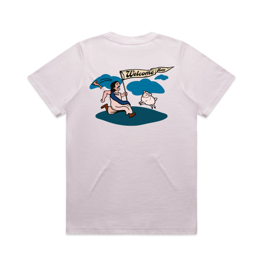 DEO GLORIA | Welcome Home | Women's Heavy Tee | 7 Colours