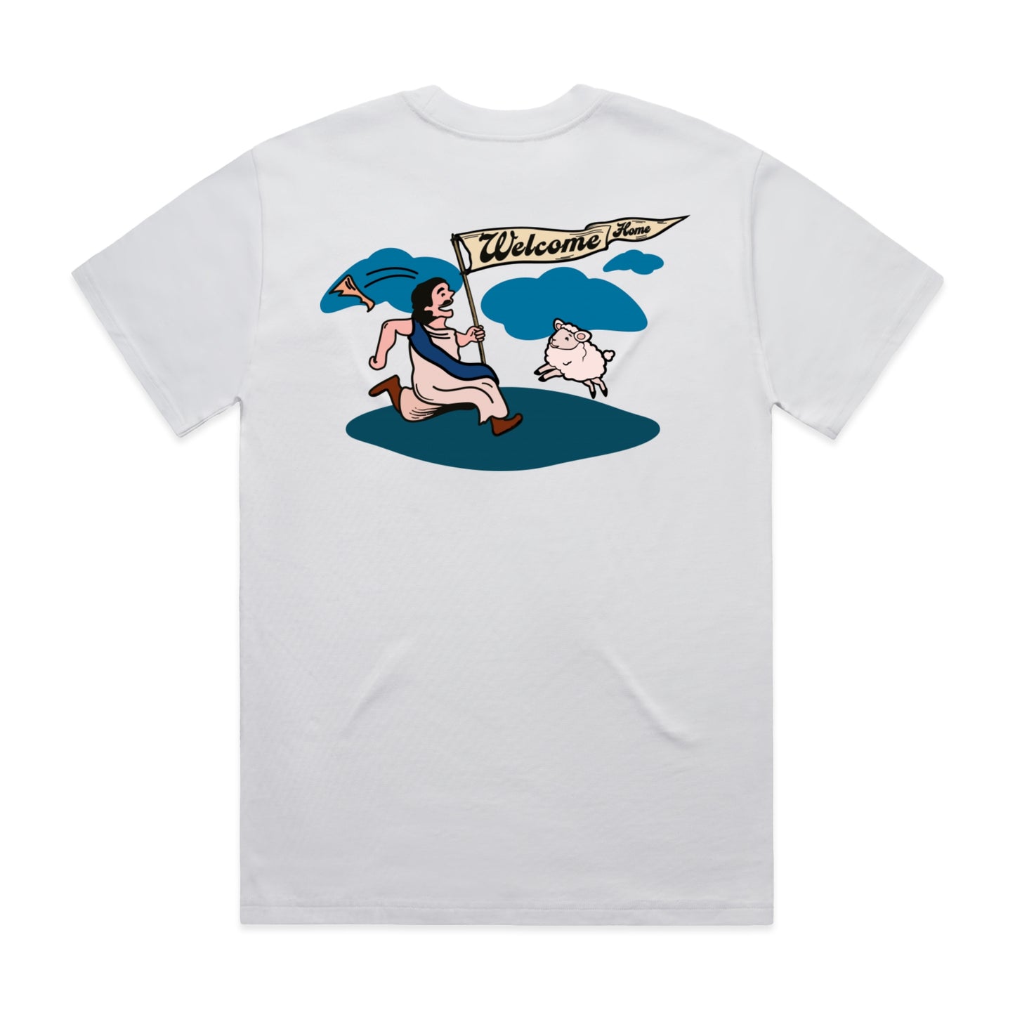 DEO GLORIA | Welcome Home | Men's Heavy Tee | 5 Colours